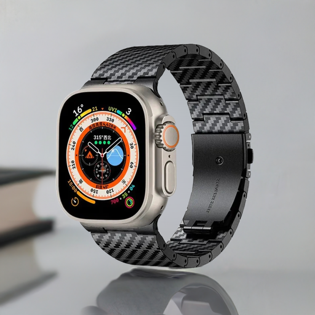 Carbon Fiber Watch Strap for Apple Watch