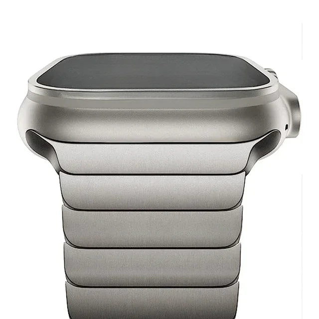 Titanium Color Band for Watch Ultra 2 49Mm 10 46Mm 9 8 7 5 4 Se 6 Loop for Iwatch 45Mm 41 42 44Mm Stainless Steel Bracelet