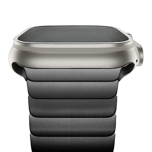 Titanium Color Band for Watch Ultra 2 49Mm 10 46Mm 9 8 7 5 4 Se 6 Loop for Iwatch 45Mm 41 42 44Mm Stainless Steel Bracelet