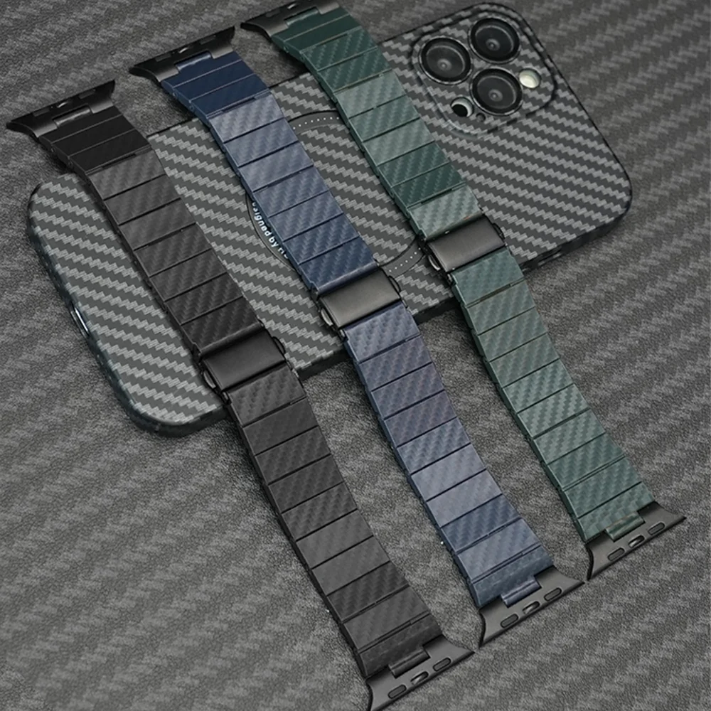 Carbon Fiber Watch Strap for Apple Watch