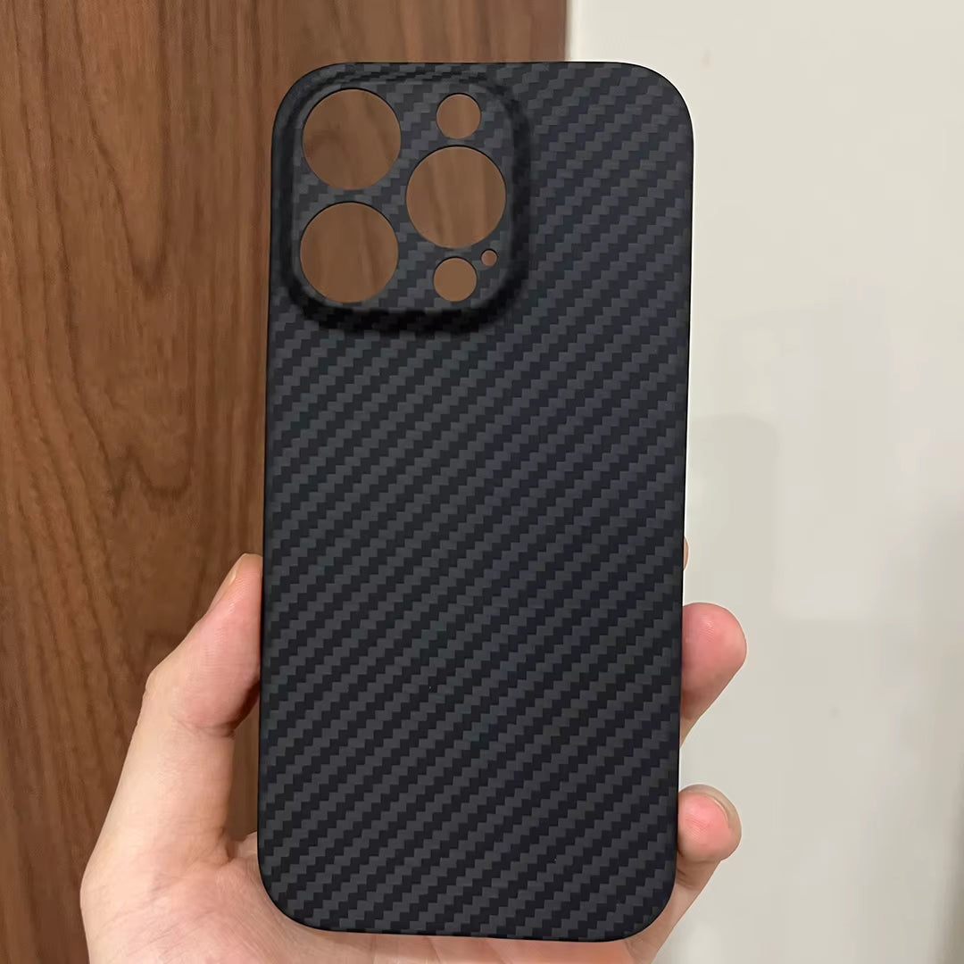 Real Aramid Carbon Fiber I Phone Case Cover on for Iphone 11 12 13 14 15 16 Pro Max plus Mini Promax I12 I13 I14 I15 I16 256/512