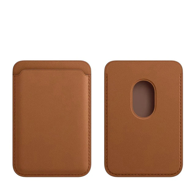 Original for Magsafe Magnetic Leather Wallet for  Iphone 15 14 13 12 11 Pro Max plus Phone Card Bag Holder Case Accessories