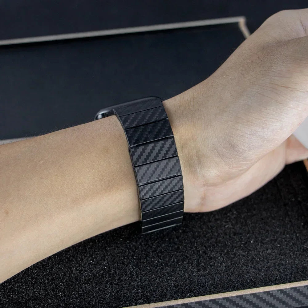 Carbon Fiber Magnetic Apple Watch Band