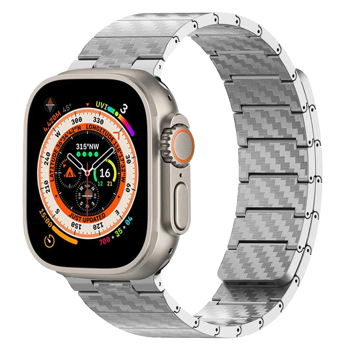 Carbon Fiber Magnetic Apple Watch Band