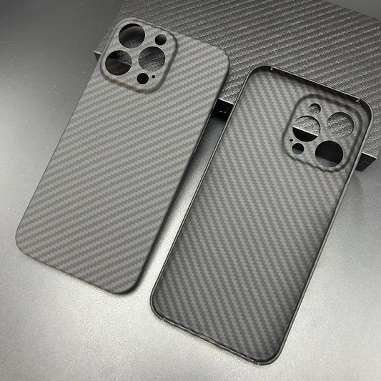 Real Aramid Carbon Fiber I Phone Case Cover on for Iphone 11 12 13 14 15 16 Pro Max plus Mini Promax I12 I13 I14 I15 I16 256/512