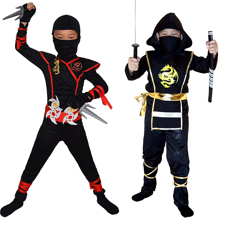 Kids' Ninja Costume Set thumbnail 7