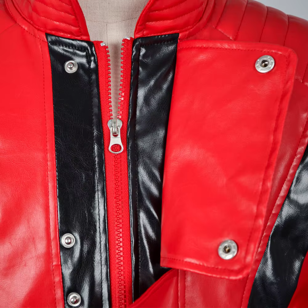 Red Thriller-Style Costume Jacket thumbnail 2