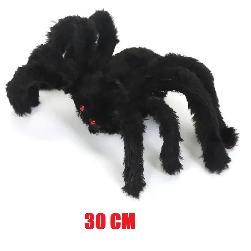 Posable Black Halloween Spider thumbnail 13
