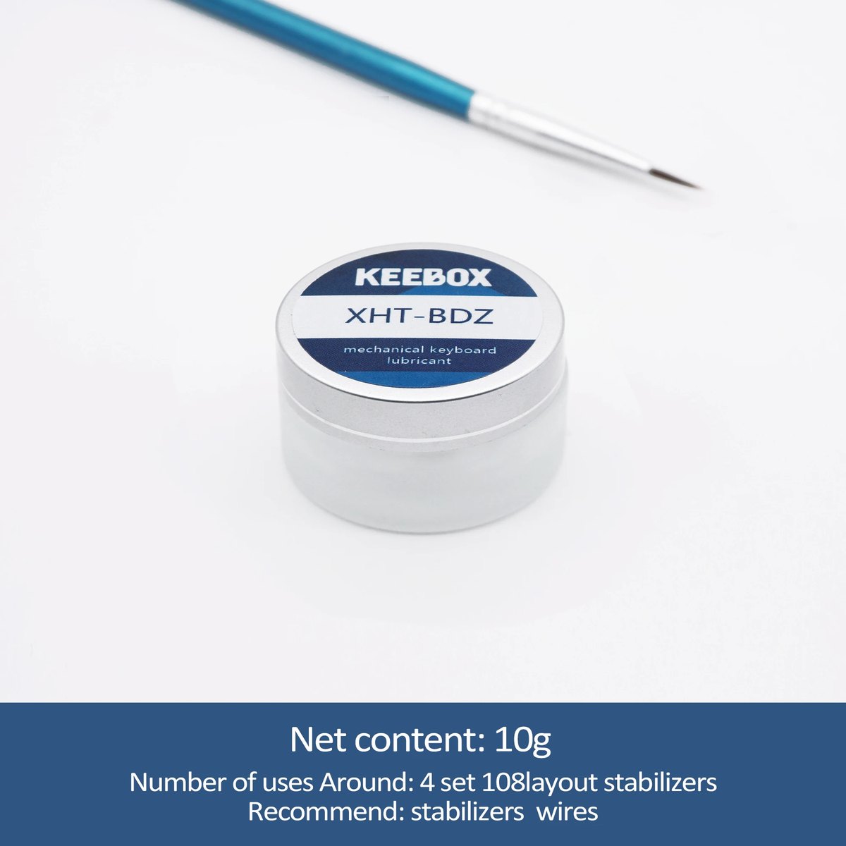 Keebox Krytox GPL205G0 GPL105 XHT-BDZ Mechanical Keyboard Switch Lube Stabilizer