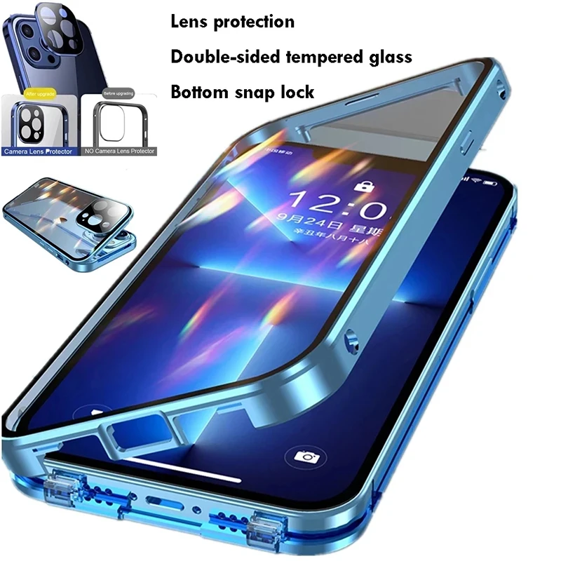 Magnetic Snap-Lock Bumper Case for iPhone Air