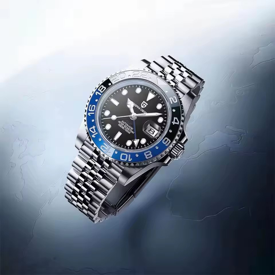 Pagani Design PD-1662 GMT Black Blue thumbnail 2