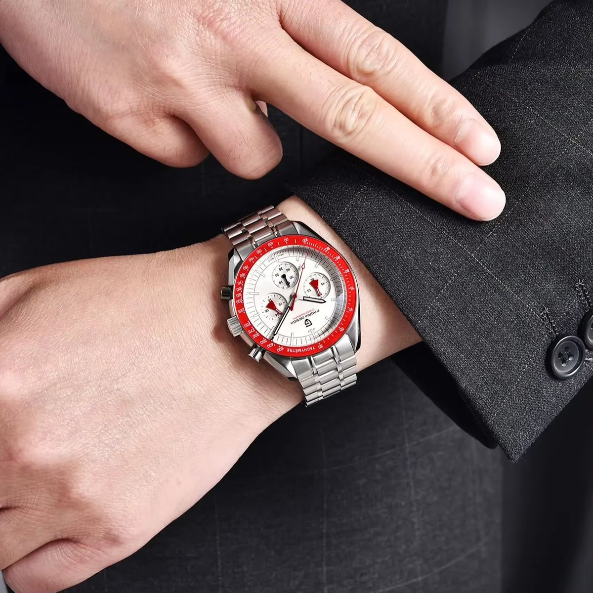 Pagani Design PD-1701 Project Mars Chronograph Red Steel thumbnail 3