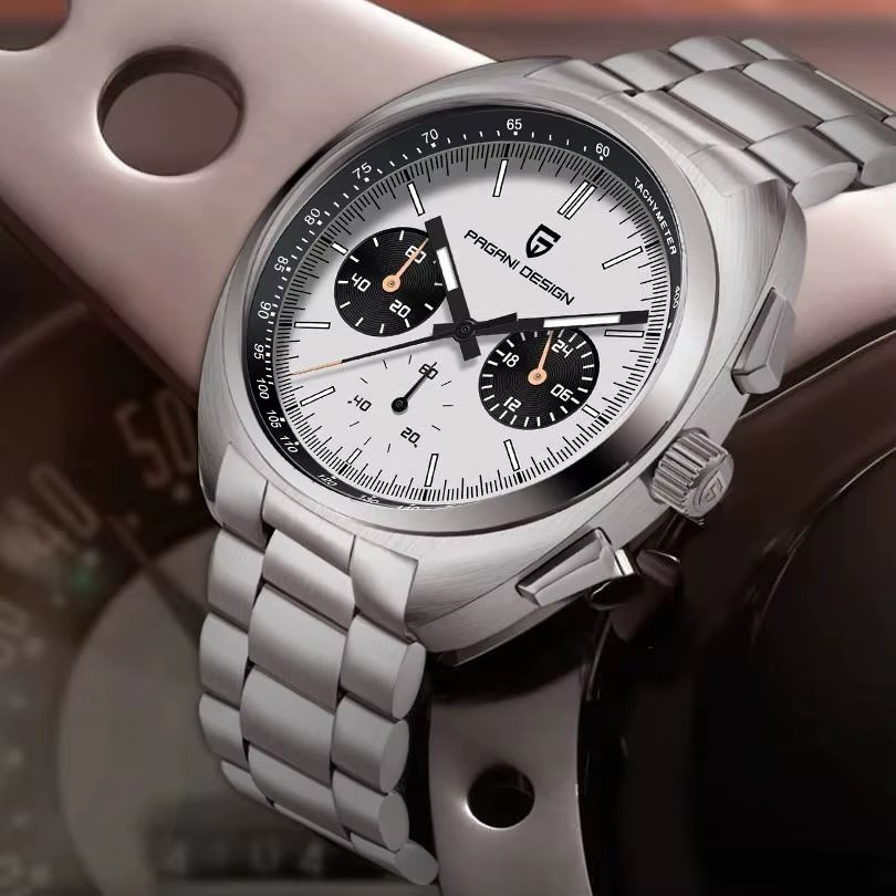Pagani Design PD-1718 Panda Chronograph White Standard